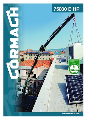 Hidraulične utovarne dizalice Cormach 75000 E9F134 A.S.C. Plus