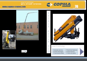 Hidraulične utovarne dizalice COPMA 2000 78.2