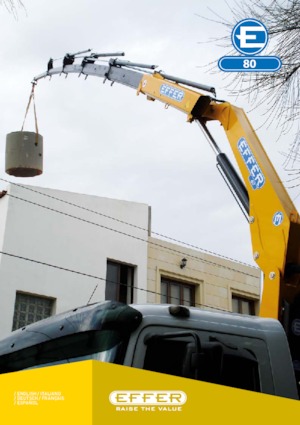 Hidraulične utovarne dizalice Effer 80 1S