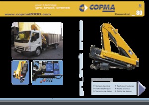 Hidraulične utovarne dizalice COPMA 2000 80.4