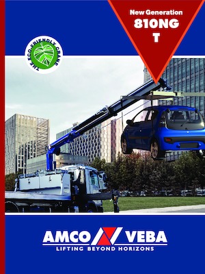 Hidraulične utovarne dizalice Amco Veba 810NG T-3 S 