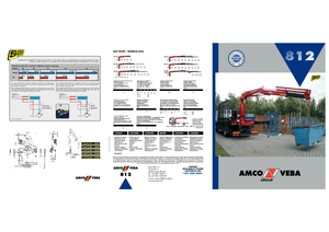 Hidraulične utovarne dizalice Amco Veba 812-5 S
