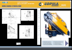 Hidraulične utovarne dizalice COPMA 2000 820.8 J6