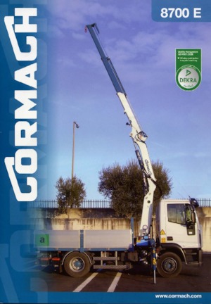 Hidraulične utovarne dizalice Cormach 8700 E3