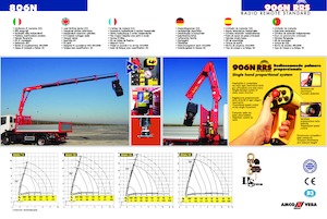 Hidraulične utovarne dizalice Amco Veba 906N-4 S