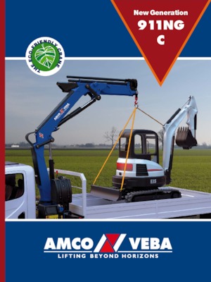 Hidraulične utovarne dizalice Amco Veba 911NGC-2 S 