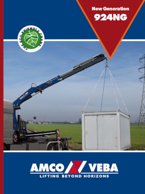 Hidraulične utovarne dizalice Amco Veba 924NG-4 SJ3 