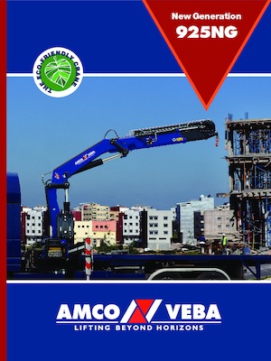 Hidraulične utovarne dizalice Amco Veba 925NG-6 SJ2 