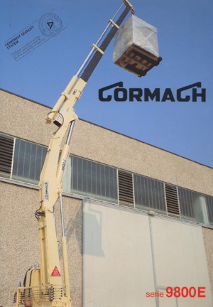 Hidraulične utovarne dizalice Cormach 9800 E2