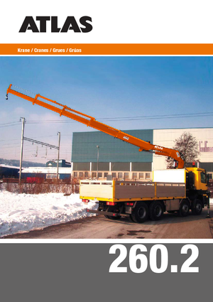 Hidraulične utovarne dizalice Atlas AK 260.2 A8