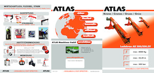 Hidraulične utovarne dizalice Atlas AK 300.2 A24