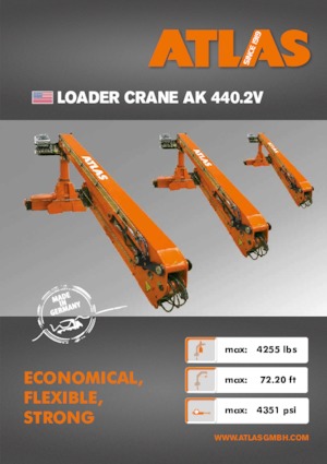 Hidraulične utovarne dizalice Atlas AK 440.2V A21L 