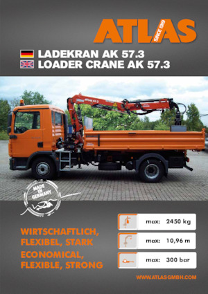 Hidraulične utovarne dizalice Atlas AK 57.3 A2 