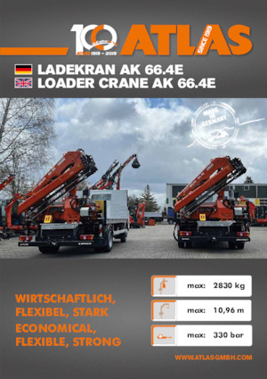 Hidraulične utovarne dizalice Atlas AK 620.4E A9 