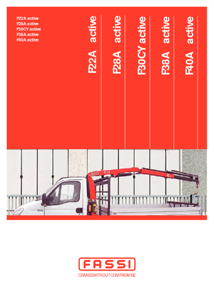 Hidraulične utovarne dizalice Fassi F 40 A 0.21 active
