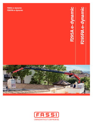 Hidraulične utovarne dizalice Fassi F 295 AC 2.26 e-dynamic