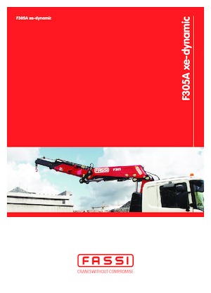 Hidraulične utovarne dizalice Fassi F 305 A 2.22 xe-dynamic