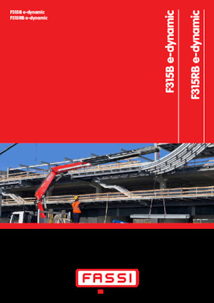 Hidraulične utovarne dizalice Fassi F 315 RB 2.22 e-dynamic