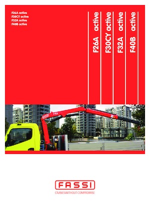 Hidraulične utovarne dizalice Fassi F 40 B 0.22 active