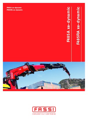 Hidraulične utovarne dizalice Fassi F 485 RAC 2.25 xe-dynamic