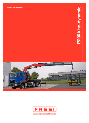 Hidraulične utovarne dizalice Fassi F 510 RA 2.25 he-dynamic