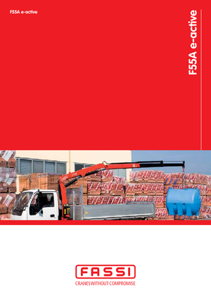 Hidraulične utovarne dizalice Fassi F 55 A 0.23 e-active