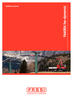 Hidraulične utovarne dizalice Fassi F 660 RA 2.22 he-dynamic