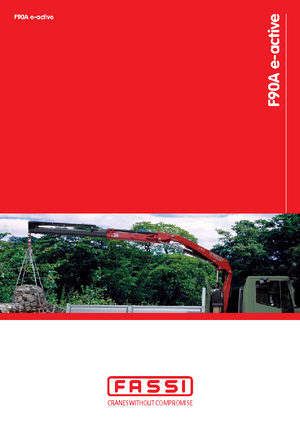 Hidraulične utovarne dizalice Fassi F 90 AC 0.22 e-active