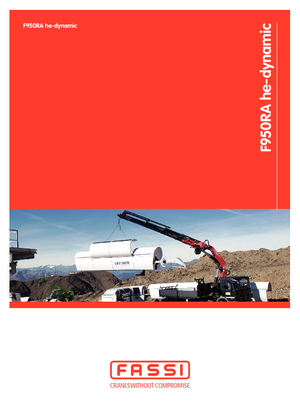 Hidraulične utovarne dizalice Fassi F 950 RA 2.27 he-dynamic