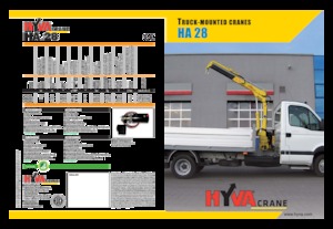 Hidraulične utovarne dizalice Hyva Crane HA 28