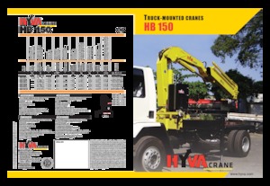 Hidraulične utovarne dizalice Hyva Crane HB 150 J2