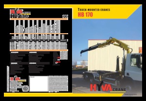 Hidraulične utovarne dizalice Hyva Crane HB 170 E4 J2