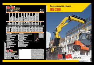 Hidraulične utovarne dizalice Hyva Crane HB 200