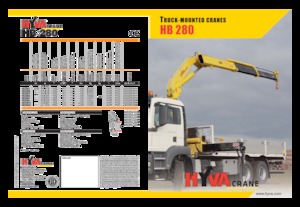 Hidraulične utovarne dizalice Hyva Crane HB 280 E1