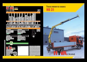 Hidraulične utovarne dizalice Hyva Crane HB 31 E1