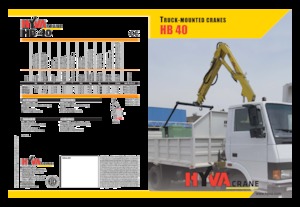 Hidraulične utovarne dizalice Hyva Crane HB 40