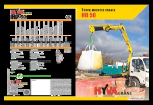 Hidraulične utovarne dizalice Hyva Crane HB 50