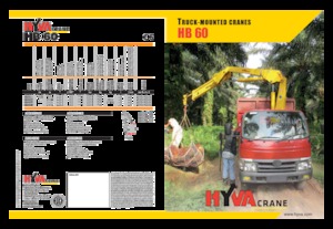Hidraulične utovarne dizalice Hyva Crane HB 60 E1