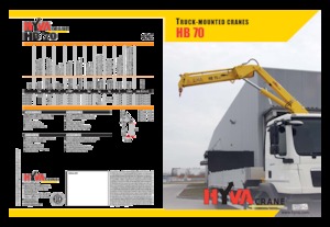 Hidraulične utovarne dizalice Hyva Crane HB 70 E1