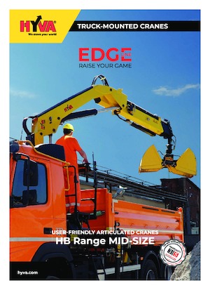 Hidraulične utovarne dizalice Hyva Crane HB 90 E3