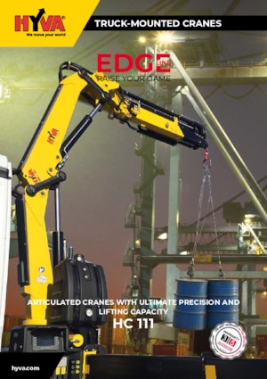 Hidraulične utovarne dizalice Hyva Crane HC 111 E3