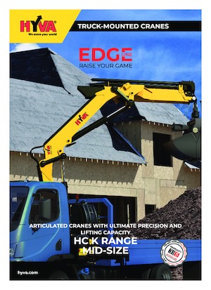 Hidraulične utovarne dizalice Hyva Crane HC 111K E3 