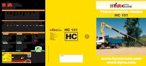 Hidraulične utovarne dizalice Hyva Crane HC 151X 