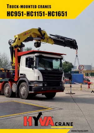 Hidraulične utovarne dizalice Hyva Crane HC 1151 J6 