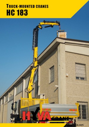 Hidraulične utovarne dizalice Hyva Crane HC 183 E6