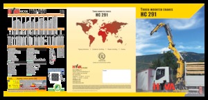 Hidraulične utovarne dizalice Hyva Crane HC 291X 