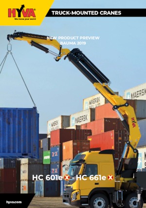 Hidraulične utovarne dizalice Hyva Crane HC 661e E4 