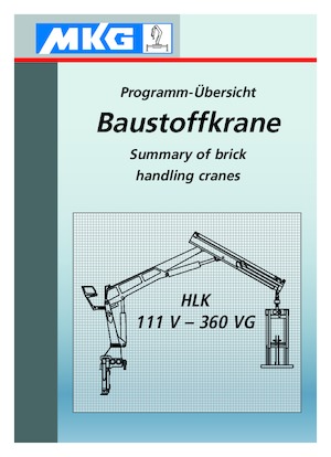 Hidraulične utovarne dizalice MKG HLK 190 a2V 