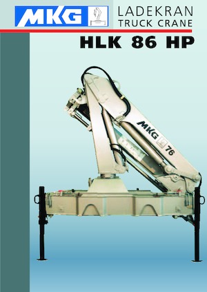Hidraulične utovarne dizalice MKG HLK 86 HP a2