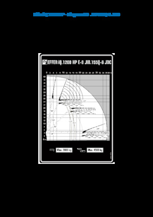 Hidraulične utovarne dizalice Effer IQ.1200 HP E9